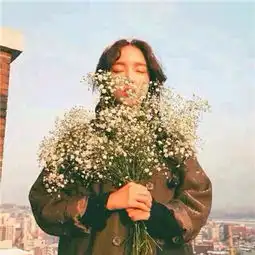 花遮脸女生头像唯美图片精选2018我只爱你三天昨天今天明天