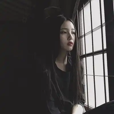 忧郁的头像女生伤感