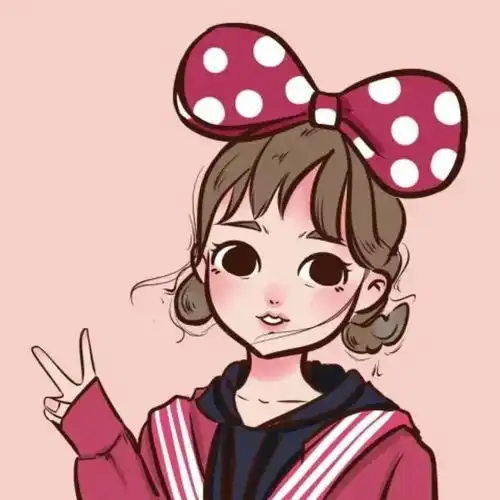 微信头像女卡通可爱徐静