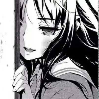 黑色丧图头像说爱我,好不好