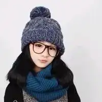 非主流戴眼镜女生头像