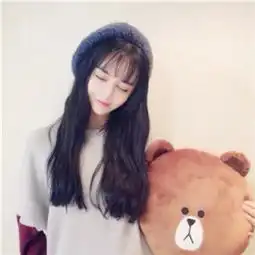 女生真人版头像不露脸成
