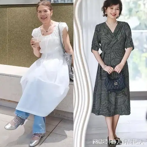 中年女人如何展现成熟之美试试过膝裙高跟鞋,真好看