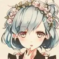 二次元女头像呆萌微信头像图片大全