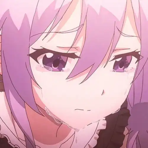 丧系动漫女生头像