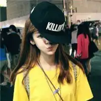 头像女生戴帽子和墨镜qq