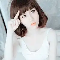 短发小美女图片头像美少