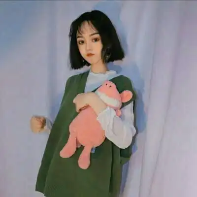 小清新头像女可爱真人微信头像唯美清新图片