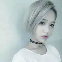 女王范短发头像美女霸气酷生活无趣没有动力很丧