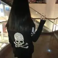 长发女生真实照片微信头像图片大全