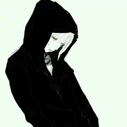 要像这种的黑白戴帽子的动漫图,男女不限