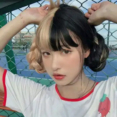 网红好看的社会女头时尚网红微信头像
