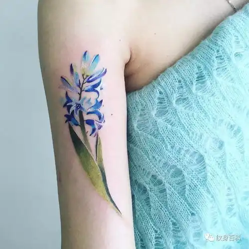 不同部位的花朵纹身,汇总借鉴
