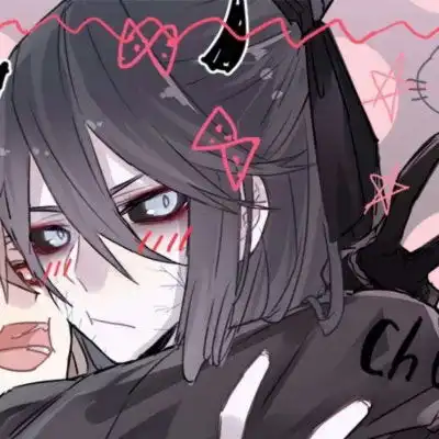 丧图动漫头像黑暗丧风格头像动漫系