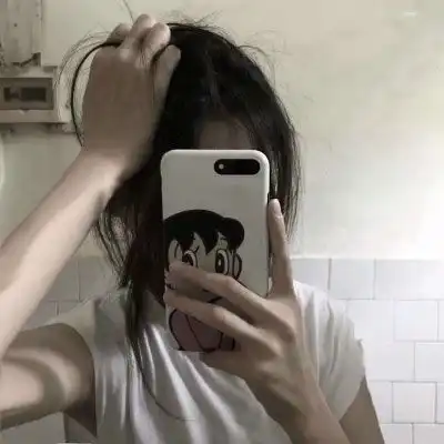 超仙女生头像遮脸摆臂
