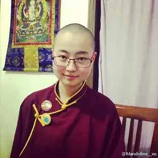 80后美女大学生出家住进4200米雪域父母支持图