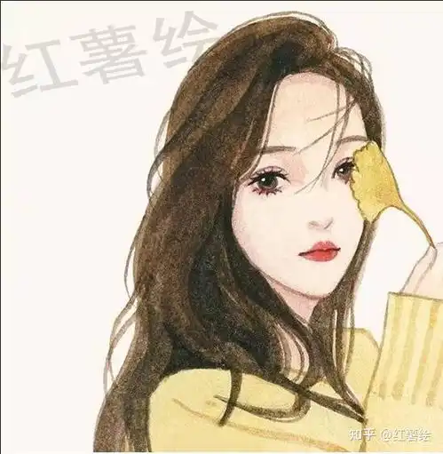 微信头像女绘画图片动漫