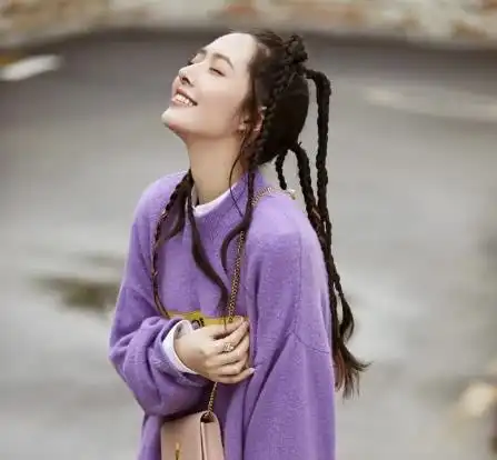 女星脏辫造型大对比,杨颖野性,蔡依林霸气,看到她妈我恋爱了