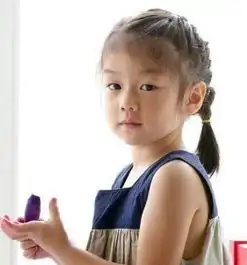 适合短发小女孩的扎头发方法,女儿童个性发型大全