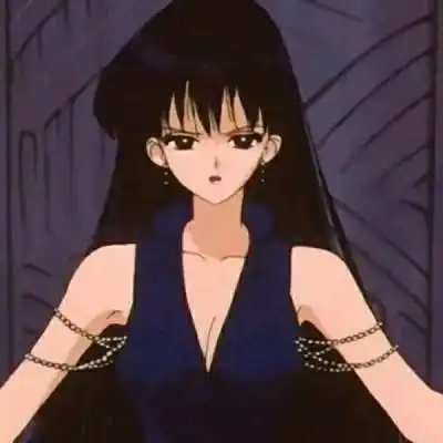 动漫女头高冷霸气黑衣冷艳孤独女头