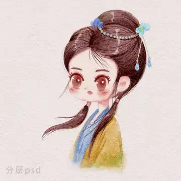 龙年古风头像女生古风