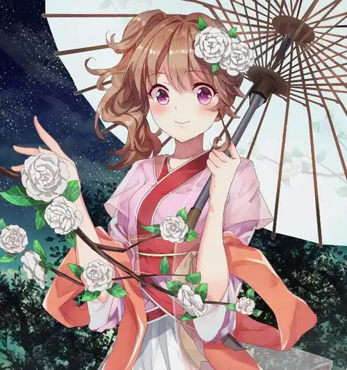 二次元和风女头像人见人爱,呆萌可爱的小萝莉,真好看