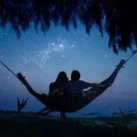 黑夜星空情侣微信头像图片微信头像图片大全