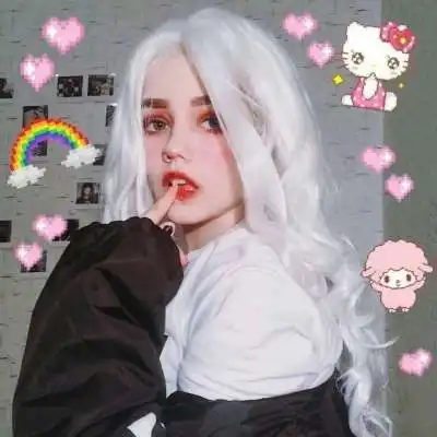 黑白女生头像唯美气质欧