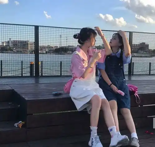 高级ins闺蜜头像双人