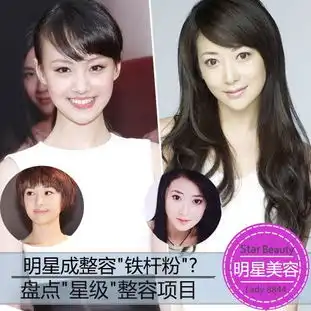 女星整容成败录萧亚轩大s变美孙菲菲成妖怪