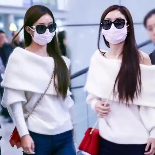 赵丽颖到底穿火了多少毛衣,这就是幸福女孩的风格吧