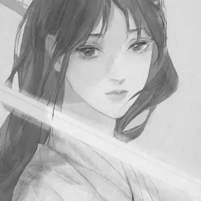 高清冷酷漫画头像女古风