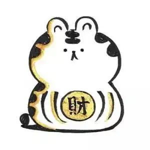 最招财吉利女微信头像