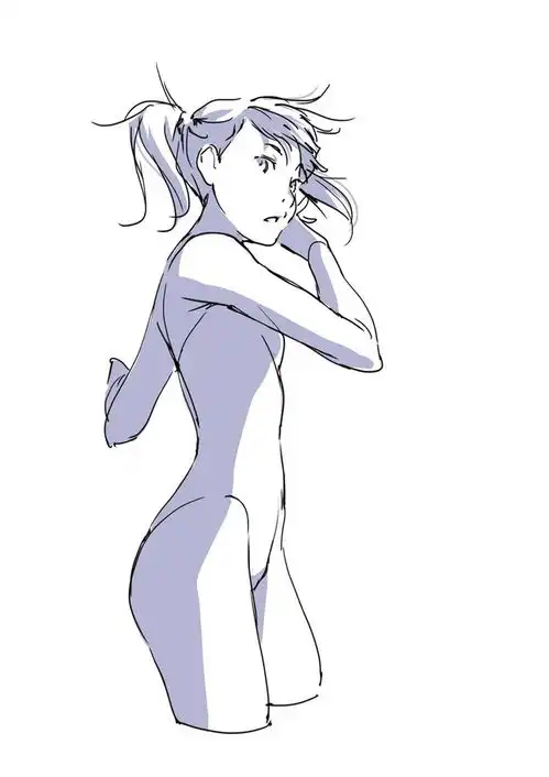 动漫女性人物怎么画