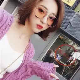 帅气女生戴墨镜头像高清大图2018满眼疲惫无知又无畏