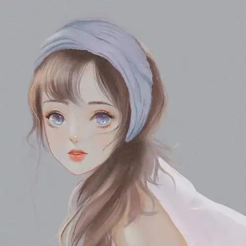 女生头像甜美仙气漫画