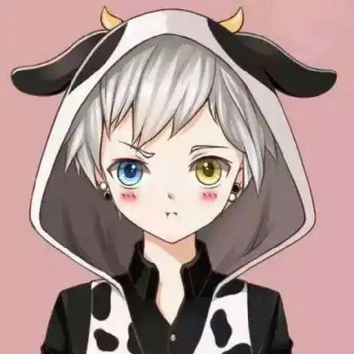 情侣头像三好学生红领巾女