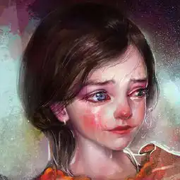 黑暗系丧女头动漫病娇二次元暗黑系女头