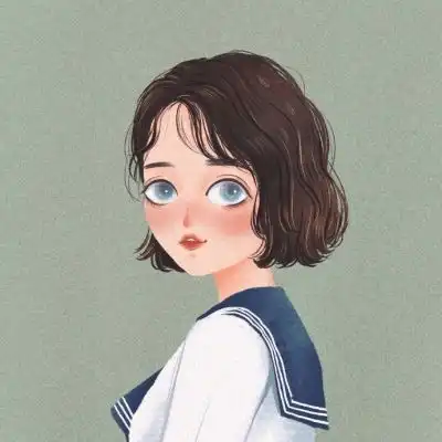女生手绘头像2024年超火精美图片