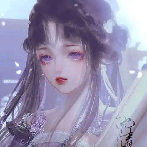 古风精美女生头像荒唐的不是岁月,是成长