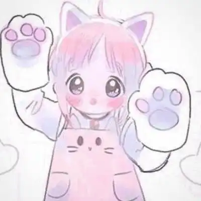 日本卡通女生头像蛮腰