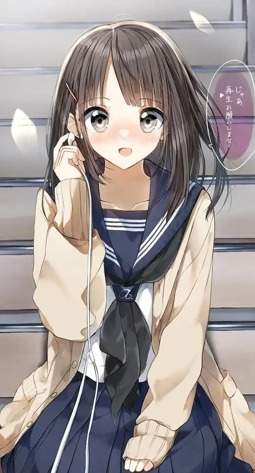 超有故事的二次元校园青春少女插画作品动漫美图壁纸来啦