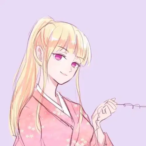唯美女生卡通头像二次元