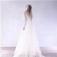 手绘头像唯美女生背影微信头像图片大全