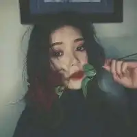 失恋暗黑特别丧头像女mo