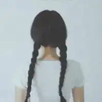 辫子女生头像清新扎辫子的女生小清新头像