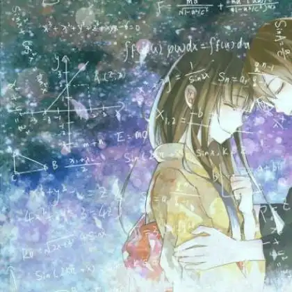 数学公式头像女唯美动漫