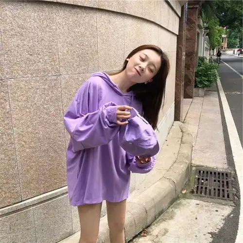 清新时尚保暖卫衣,原来卫衣可以穿得如此美腻,洋溢青春与活力