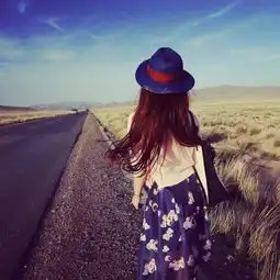 微信头像女生背影唯美黑