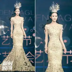 连唐嫣赵丽颖都搞不定金鹰女神造型bug到底出在哪